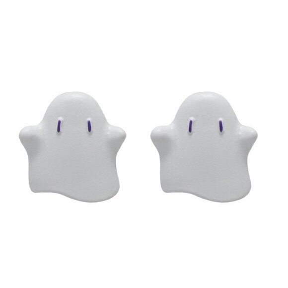 🔥2/$20 Ghost Earrings S925 Silver Pin - Picture 2 of 6